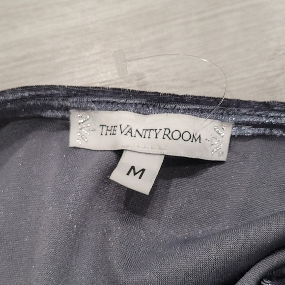 The Vanity Room Velvet Wrap Dress - Picture 4 of 7